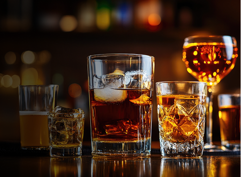 Szkło do alkoholu Szkło do alkoholu