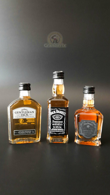 JACK DANIEL'S MINI SET JACK/GENTLEMAN/SINGLE BARREL (3*50ML) 41,67% 0,15L