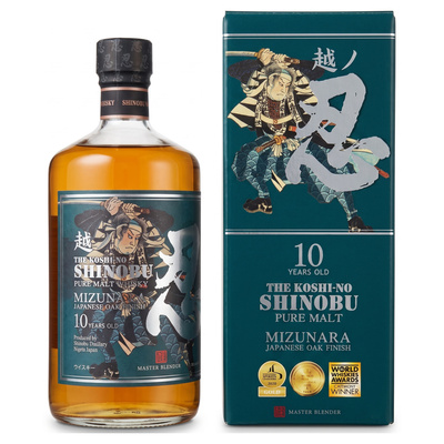WHISKY SHINOBU PURE MALT 10YO 43% 0,7L