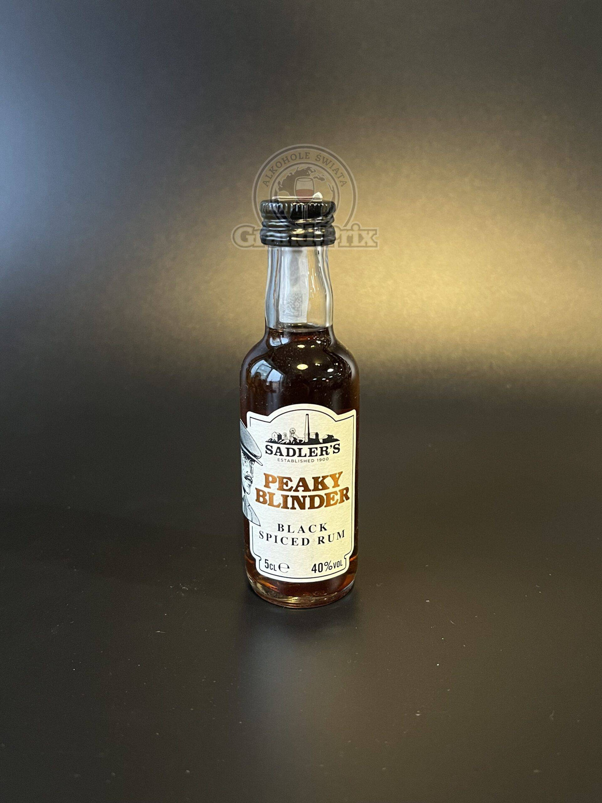PEAKY BLINDER SPICED RUM 40% 50ML - Alkohole Świata