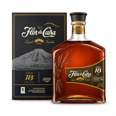 RUM FLOR DE CANA 18YO 40% 0,7L