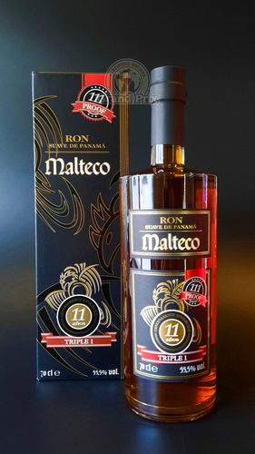 RUM MALTECO 11YO TRIPLE 1 55,5% 0,7L