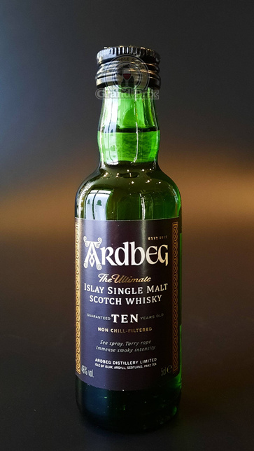 Mini WHISKY ARDBEG 10YO 46% 50ML