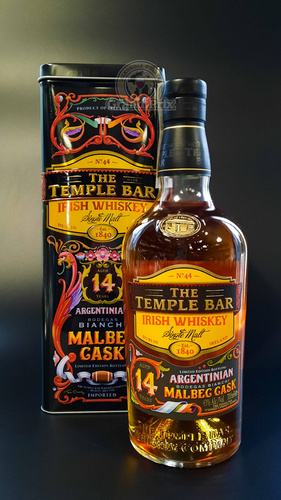 TEMPLE BAR 14Y MALBEC FINISH 43% 0.7L