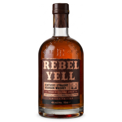 BOURBON REBEL YELL COGNAC BARREL FINISH 45% 0,7L