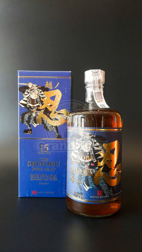 WHISKY SHINOBU PURE MALT 15YO 43% 0,7L