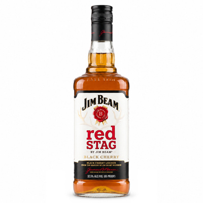 BOURBON JIM BEAM RED STAG 32,5% 0.7L