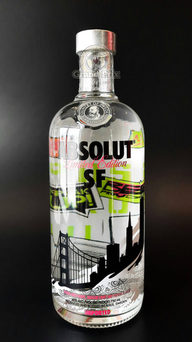 WÓDKA ABSOLUT SAN FRANCISCO 40% 0,75L