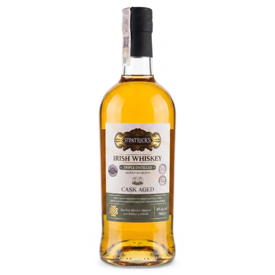 Whisky ST. PATRICK'S Irish Whiskey Cask Aged 0,7l 40%