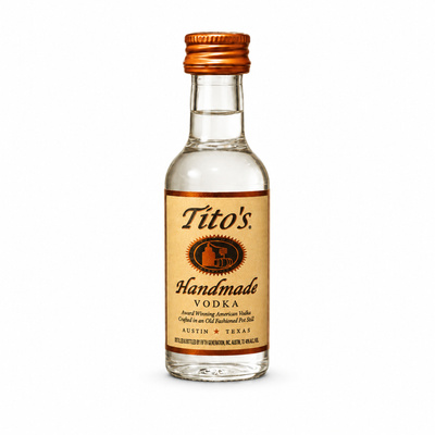 Mini. Wódka TITO'S 40% 50ML