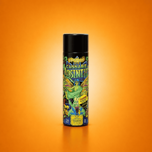 Mini. Absynt EUPHORIA CANNABIS ABSINTH 70% 50ML
