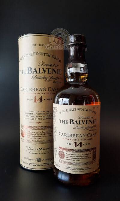 BALVENIE 14Y CARRIBEAN CASK 43% 0.7L 